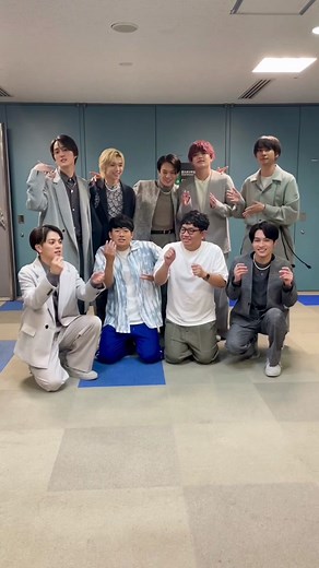 Candy Kiss Challenge 🍭💋 ~with ミキさん~ #CandyKissChallenge 先日の「よるのブランチ」のときに、 #ミキ のおふたりとも キャンキスダンスをさせていただきました🕺 ありがとうございました！！ #CandyKiss #TravisJapan