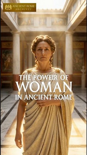 The Power of Woman in Ancient Rome — The Untold Story! #history #rome #women #ancienthistory #facts