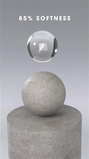 What Happens When A Sphere Goes From 0% to 100% Softness? | 3D Physics Simulation