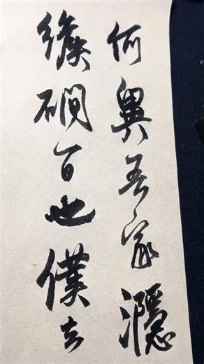 #ChineseCalligraphy #dailypractice #解压 #原速书写