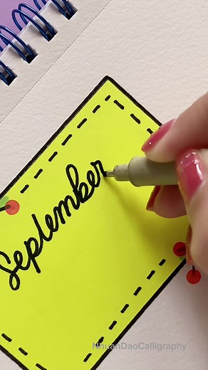 3 Simple Ways to Write a Banner & Title for September