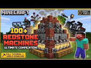 minecraft bedrock useful redstone tech ADD ON MODE #Minecraft PE