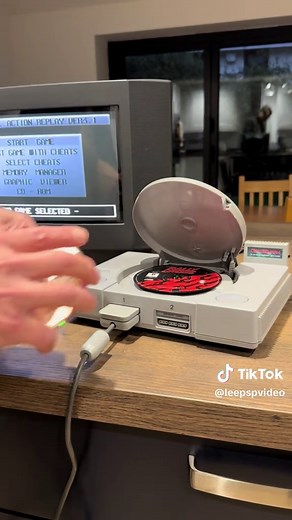 Playing Backups on PS1 Using Gameshark Disc Swap Method