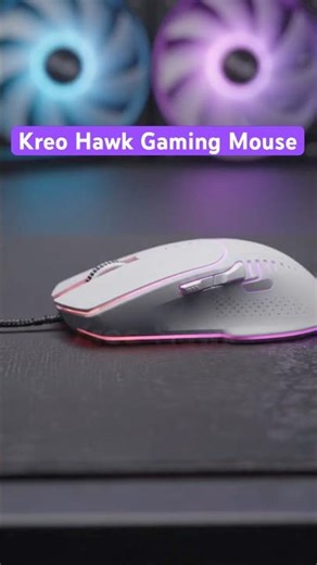 Kreo Hawk RGB Gaming Mouse 🎯 Best Budget Gaming Mouse for FPS & Esports #shorts