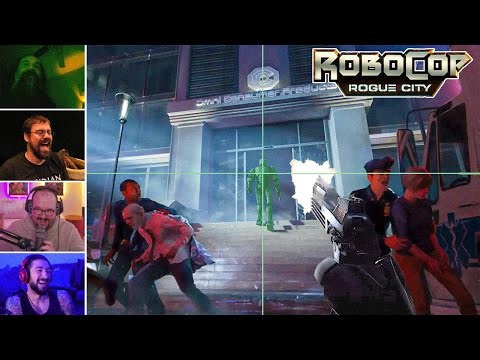 Streamers React to Robocop Rogue City, Funny Moments Compilation (Funny Moments)
