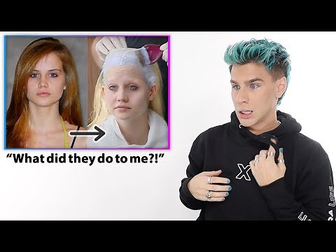 Hairdresser Reacts to Americas Next Top Model Makeovers S.13