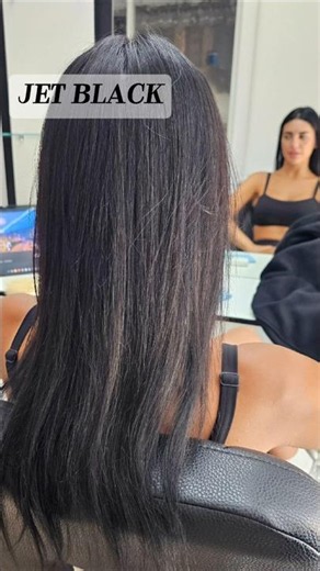 180 Micro Keratin Bonds Jet Black Hair Transformation 24" Hair Extensions London