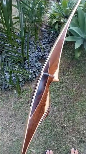 Handmade Traditional Laminated Longbow by Nilton