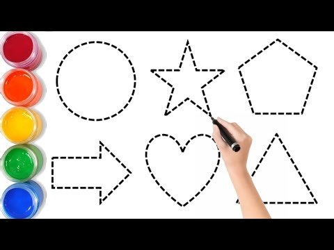 Fun Shapes Song for Kids | Learn 2D Shapes & Colors | Preschool & Kindergarten 464