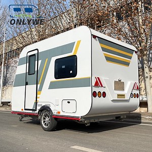 [Hot Item] Onlywe off Road Camper Trailer Caravan Fiberglass Caravan Camping Trailer Travel Trailer