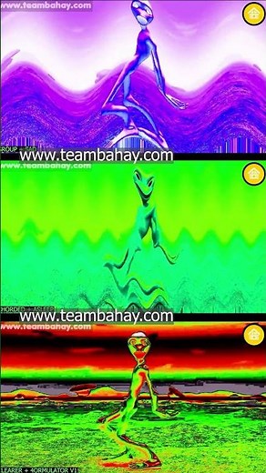 (PARODY) DANCING ALIEN DAME TU COSITA PART 3 IN DIFFERENT COOL EFFECTS #SHORTS #dametucosita