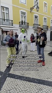 just landed…what is money?🤨 #money #financialliteracy #alien #inflation #gnosis