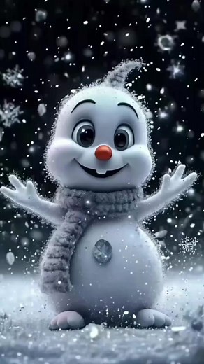 4K Live Wallpaper: Funny Christmas Snowman