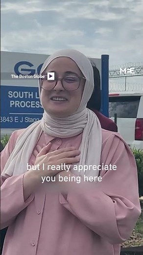 Crowds cheer as Tufts University student Rümeysa Öztürk released early from ICE detention