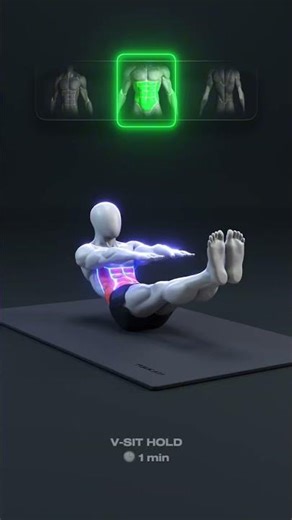 🔥 5 Core Exercises | 1 Minute Each | No Rest