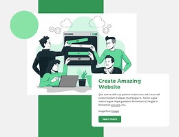 Create website - HTML Template by Nicepage