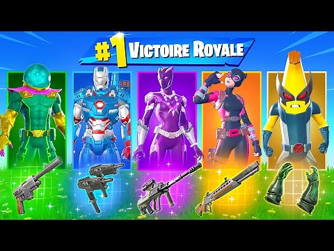 SKIN Saison 4 ALÉATOIRE CHALLENGE ! Défi FORTNITE Battle Royale Chapitre 5