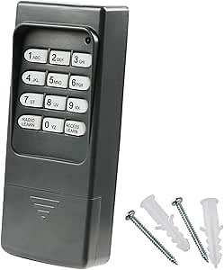 Garage Stop Door Opener Remote Keyless Entry Wall Keypad for Linear Multi-Code 420001