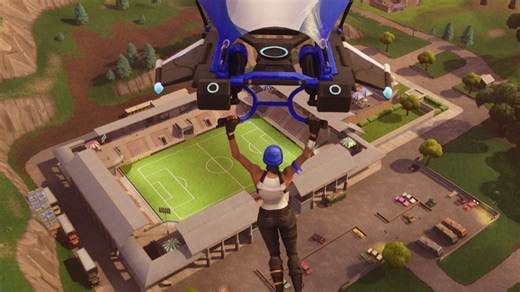 Fortnite adds a football stadium to the map