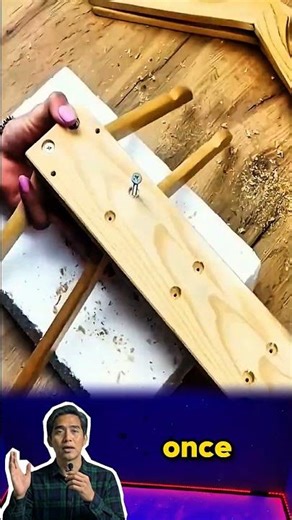 Turn Wooden Hangers Into a Genius Pan Organize #diy#tipsandtricks#lifehack#shorts