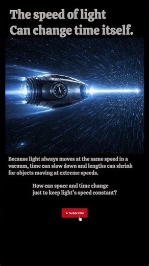Why Light’s Speed Changes Time and Space