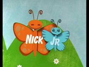 Nick Jr UK - Butterflies Ident - (Partial, no audio) (READ DESC)
