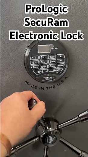 SecuRam ProLogic Electronic Lock| Safe Locks | Electronic Locks | EMP Tested | Locks | #safes #gun