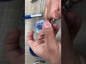 Orthodontic appliance (wire bending finger spring)