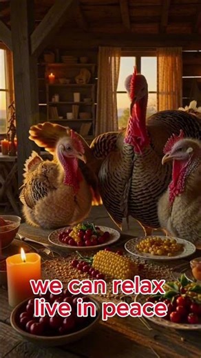 “POV: You’re a Turkey After Surviving Thanksgiving 😅🦃”