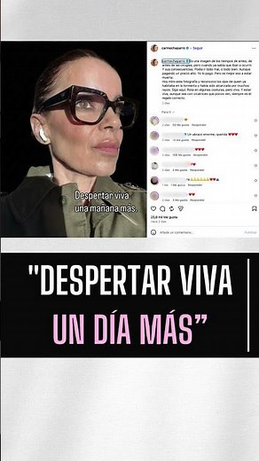 😥 El DURÍSIMO MENSAJE que ha compartido CARME CHAPARRO sobre SU ENFERMEDAD 😥