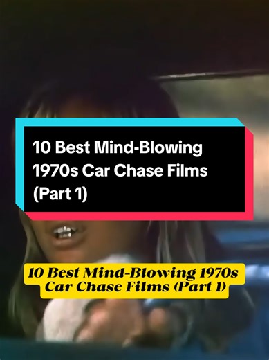 10 Best Mind-Blowing 1970s Car Chase Films (Part 1)#actor #longervideos #movie