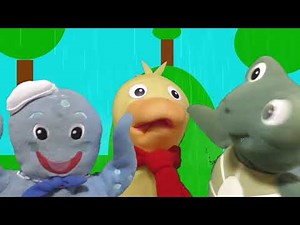 Duck, Opus And Neptune Dancing In The Rain — Baby Einstein