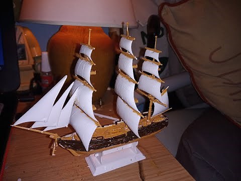 Airfix - Series 1 - 1/400 - HMS Shannon - Model Building Video