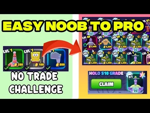 Starting From NOTHING to EXOTIC AND PRISMATIC… NO TRADE Challenge (SpongeBob Tower Defense)