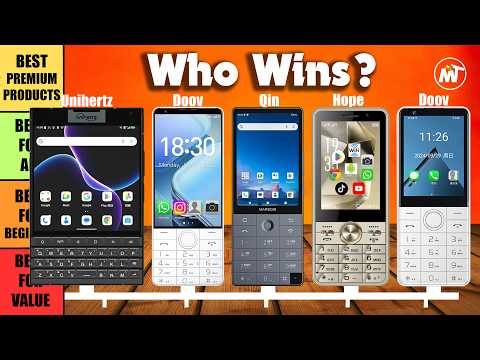 BEST Android Keypad Phones 2026 – Touch + Physical Keys!