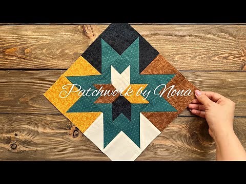 Beautiful Patchwork Star Block – Step-by-Step Quilting Guide