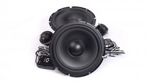 NVX® NSP65KIT 6.5" Car Speakers, 600W Max, 200W RMS, 2-Way Component System w/Silk Dome Tweeters & Passive X-Overs, Easy to Install in Cars/Trucks/Doors (Pair)