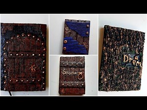 DIY : 4 Notebook Decor Idea | DIY Notebook cover