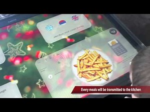 Multi-Touch Interactive Restaurant Table