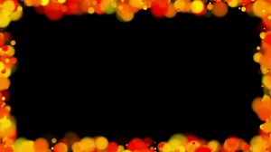 Download Bokeh particles border frame for free