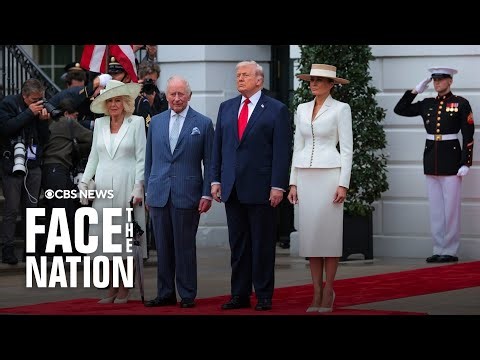 Trump welcomes King Charles, Queen Camilla to White House during state visit