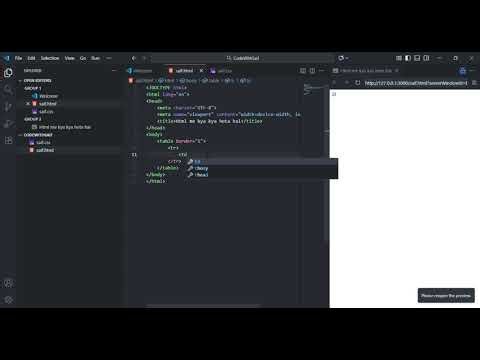 "HTML Forms, Ordered List & Table Full Explained | HTML Part 3"