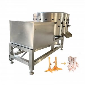 [Hot Item] Chicken Feet Processing Equipment Claw Peeling Machine Abattoir for Poultry Processing Plant