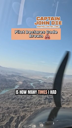 Hilarious Code Brown Aviation Story from a Pilot