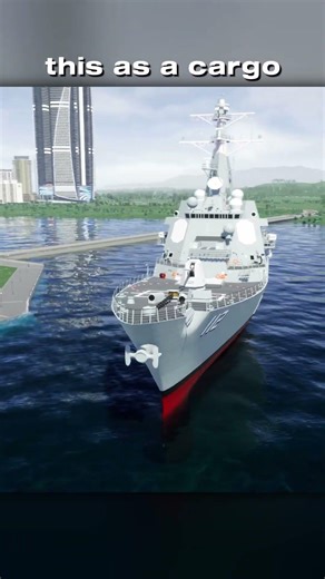 🔥Guided Missile Destroyer in Cities Skylines 2🔥