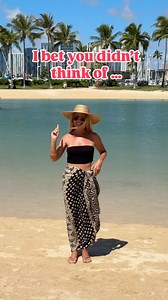 266 reactions · 11 shares | Skirt or dress? Vote in poll ! * Here’s how you can make a sarong dress using a round bracelet. It’s super simple! Pull ends through the bangle , loop it over and tie it on your neck . What do you think ? Would you wear it ? * Comment BEACH for outfit details  #sarong #diyoutfit #diydress | Blonde Beach Vibes | Facebook