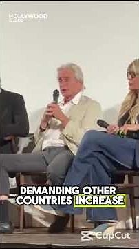 Michael Douglas Thanks Soderbergh & Damon for ‘Behind the Candelabra’ | Taormina 2025
