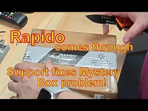 Rapido mystery box decoder issue from 2024 FULLY and FINALLY resolved