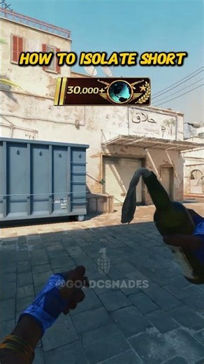HOW TO ISOLATE SHORT ON DUST 2 #shorts #cs2
