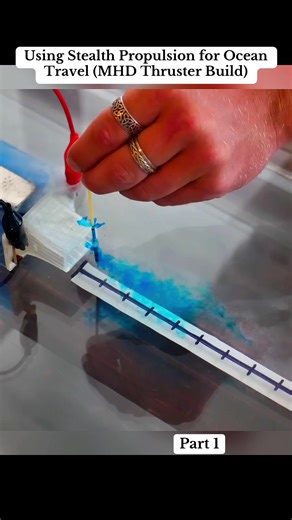 #Using #Stealth #Propulsion for #Ocean #Travel (MHD Thruster #Build)